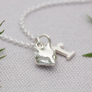 Silver Fox Charm Necklace | Lily Charmed