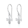 Silver Bee Hook Earrings - Lily Charmed
