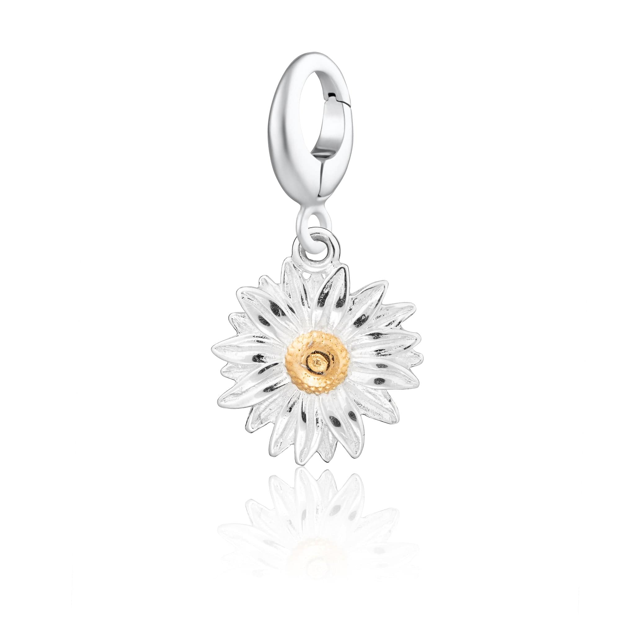 lily flower pandora charm Silver Daisy Flower Charm – Lily Charmed