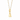 Gold Letter Charm Necklace | Alphabet Pendant Necklaces A-Z