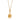 Gold 30th Birthday Charm Necklace | Gold Number 30 Pendant