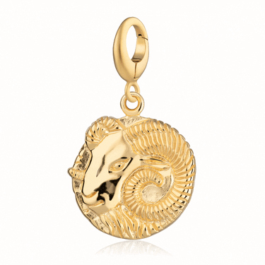 Gold Plated Zodiac Charm | Star Sign Charms | Lily Charmed