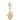 Gold Oak Leaf Charm