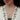 Silver Oak Leaf Charm Necklace Worn by Model | Leaf Pendant Necklace