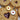 Silver and Gold Jammie Dodger Biscuit Charms