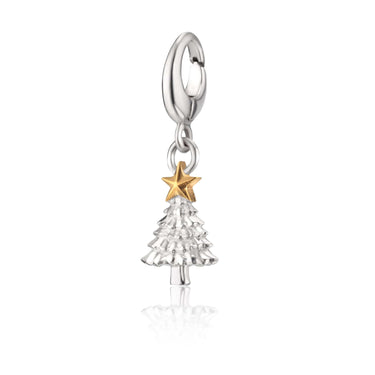 Silver Christmas Tree Charm | Christmas Charms