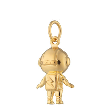 Gold Plated Astronaut Charm | Celestial Charms | Lily Charmed
