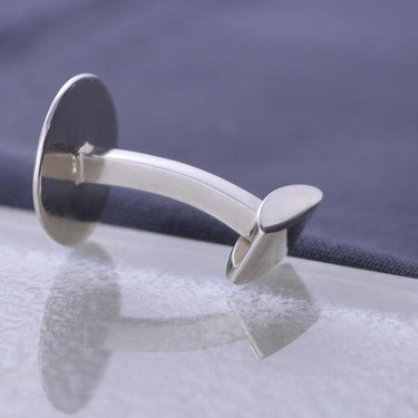 Engraved Silver Classic Cufflinks - Lily Charmed