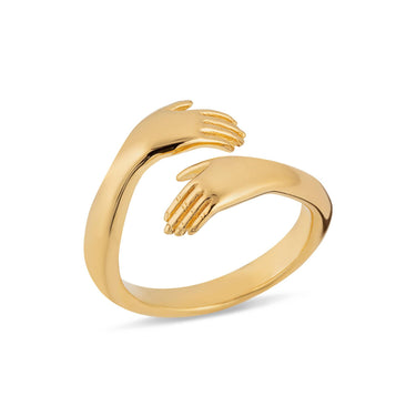 Gold Hug Ring by Lily Charmed