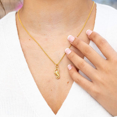 Gold Scorpion Charm Necklace - Lily Charmed