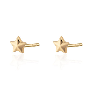Faceted Star Stud Earrings by Lily Charmed