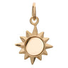 Gold Plated Sunshine Charm - Lily Charmed