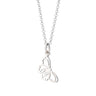 Silver Butterfly Charm Necklace - Lily Charmed