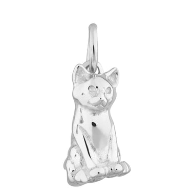 Silver Cat Charm - Lily Charmed