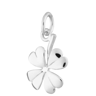 Silver Four Leaf Clover Charm | Silver Charms by Lily Charmed