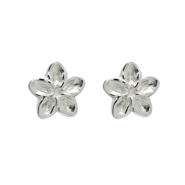 Silver Forget Me Not Stud Earrings - Lily Charmed
