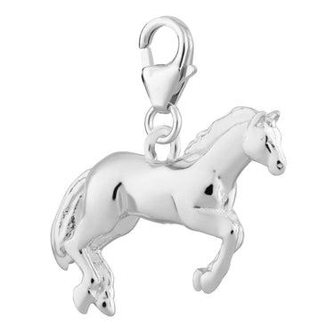 Silver Horse Charm - Lily Charmed