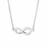 Silver Infinity Necklace - Lily Charmed