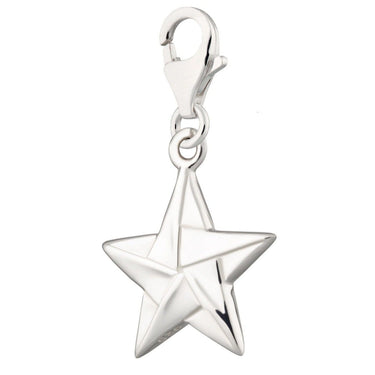Silver Origami Star | Celestial Charm Jewellery | Lily Charmed