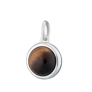 Tigers Eye Courage Healing Stone Charm - Lily Charmed