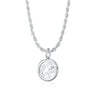 Silver Manifest Trust Charm Necklace - Lily Charmed