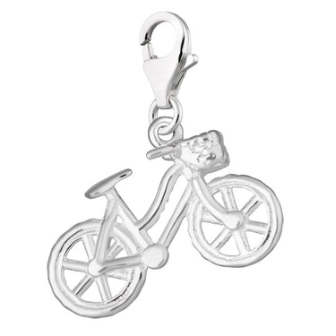 Silver Bicycle Charm | Silver Charms by Lily Charmed