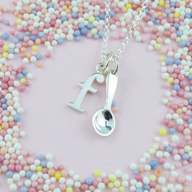 Silver Spoon Charm Necklace | Lily Charmed