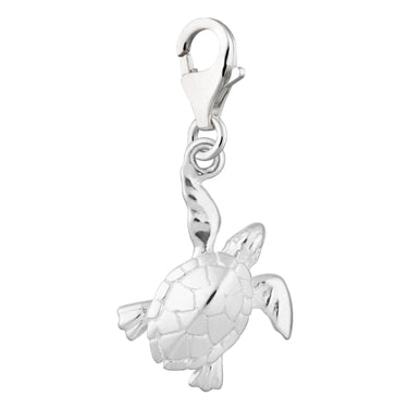 Silver Turtle Charm | Silver Charms by Lily Charmed