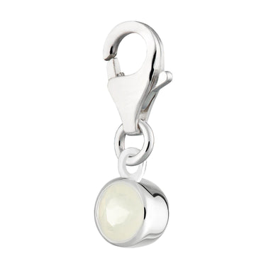 Moonstone Charm - June Birthstone Charms - Lily Charmed