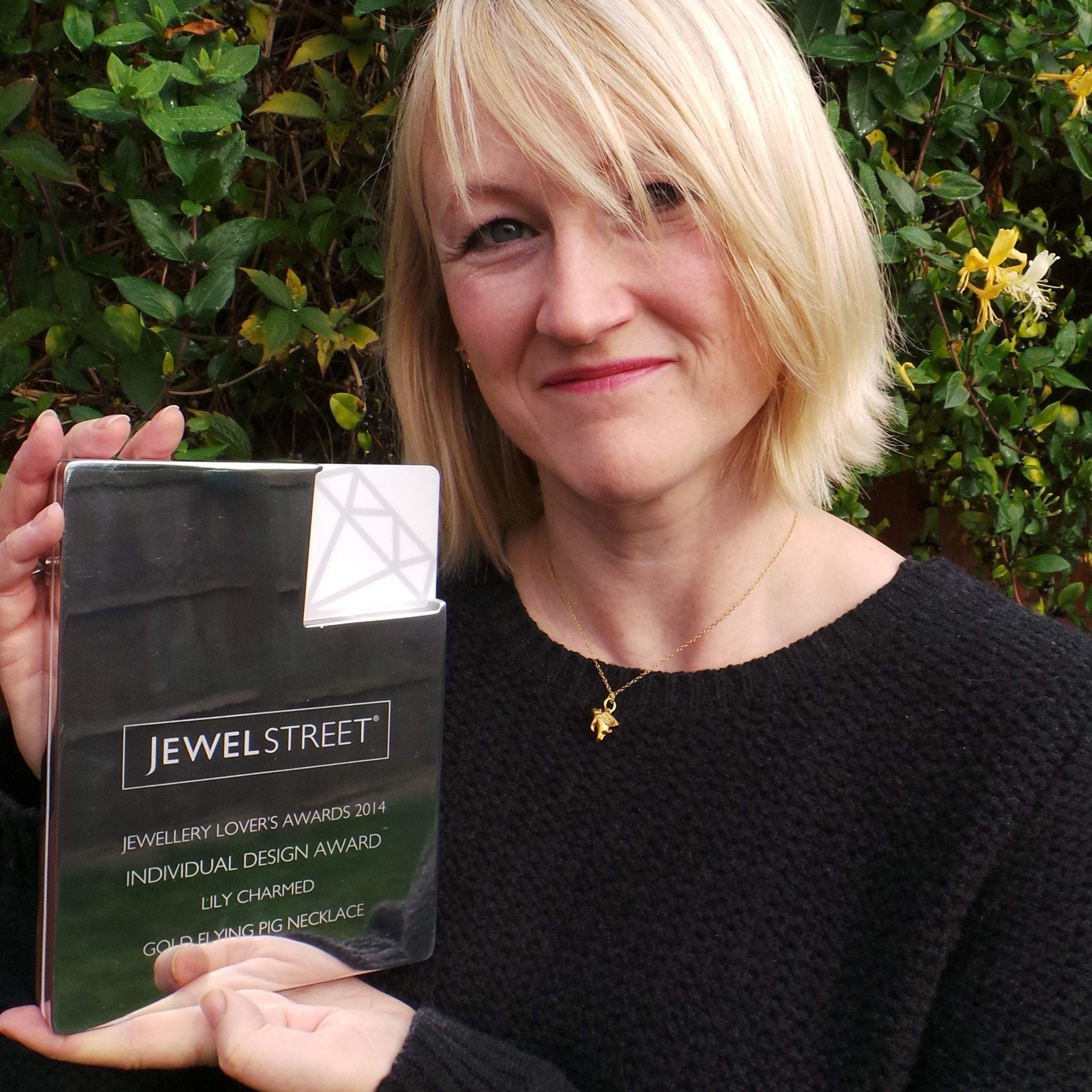 Lily Charmed - Wins Jewellery Design Awards 2014