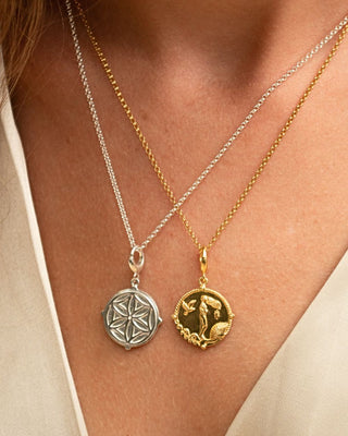 Silver & Gold Goddess Necklaces | Charm Necklaces by Lily Charmed