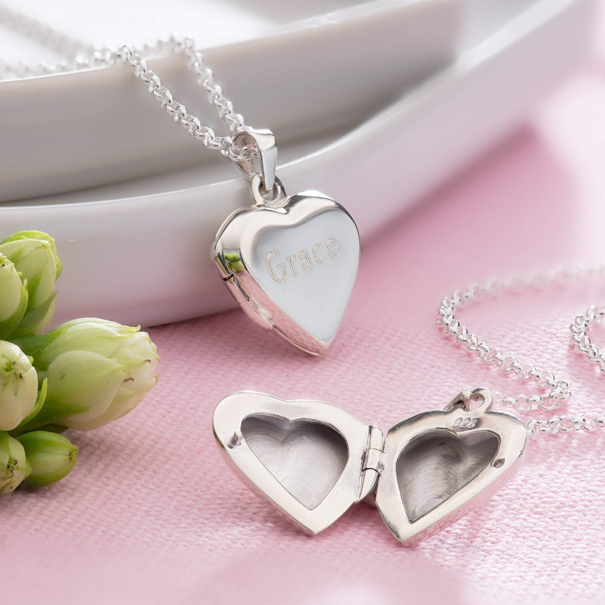 Female Locket Locket Necklaces for Women | Engraved Lockets – Lily Charmed