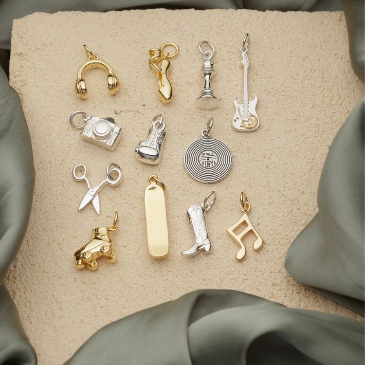 Silver & Gold Charms for Charm Bracelet | Lily Charmed