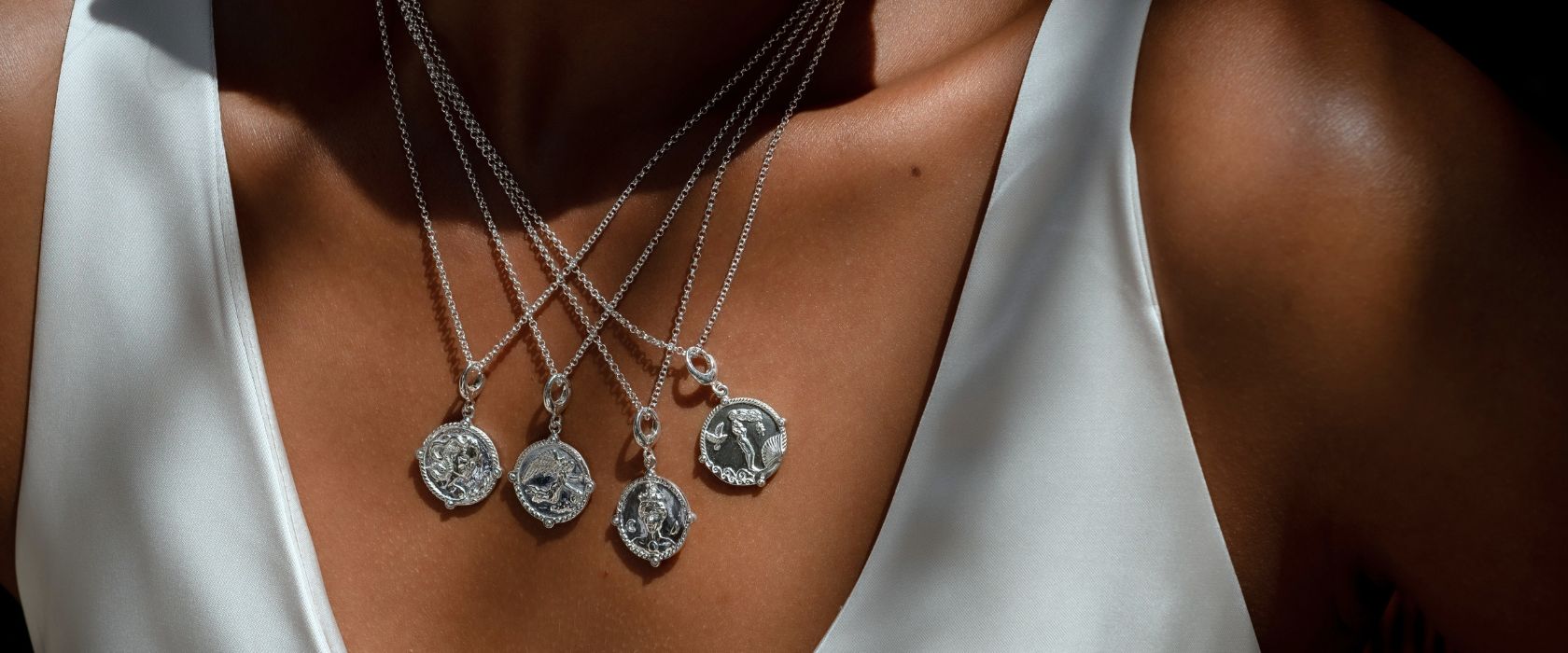 Silver Goddess Charm Necklaces | Goddess Charm Jewellery by Lily Charmed