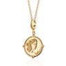 Gold Goddess of Fertility & Nature Demeter Necklace by Lily Charmed