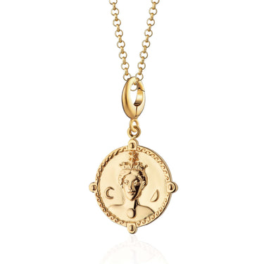 Gold Goddess of Women & Mothers Hera Necklace | Goddess Jewellery by Lily Charmed