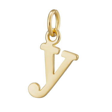 Gold Letter Charm X by Lily Charmed | Alphabet Charm for Bracelet