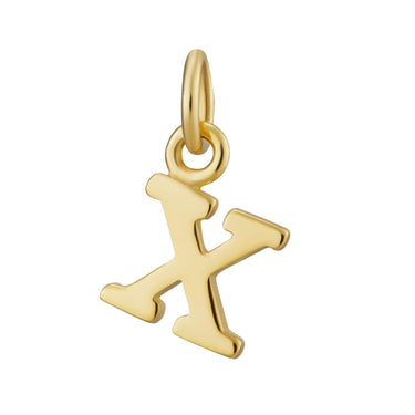Gold Letter Charm Y by Lily Charmed | Alphabet Charm for Bracelet