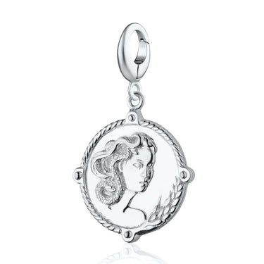 Silver Goddess of Fertility & Nature Demeter Charm | Goddess Charms by Lily Charmed