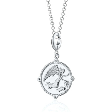 Silver Goddess of Communication Iris Necklace | Goddess Jewellery by Lily Charmed