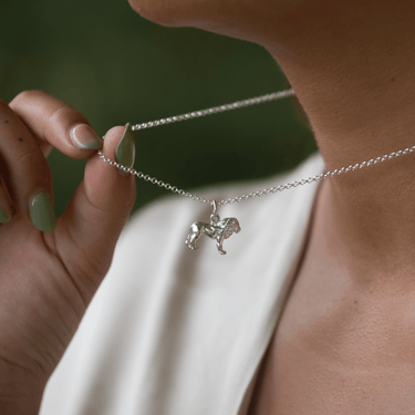 Silver Lion Necklace | Lily Charmed