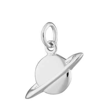 Silver Planet Charm - Lily Charmed