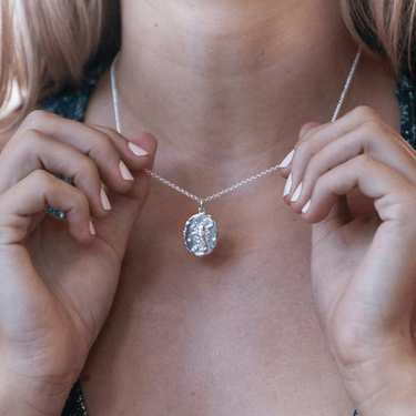 Personalised Silver Scorpio Zodiac Necklace - Lily Charmed