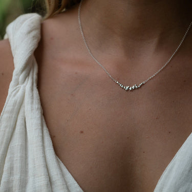 Sterling Silver Star Cluster Necklace | Celestial Jewellery | Christmas Gifting | Lily Charmed