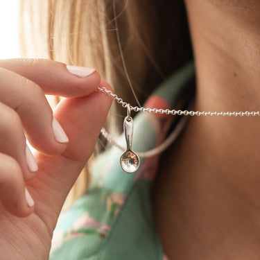 Silver Spoon Charm Necklace | Lily Charmed