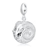 Silver Aries Zodiac Charm | Zodiac Charm | Pandora Compatible | Lily Charmed
