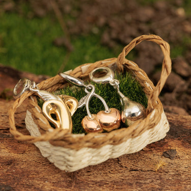 Fruit Charms in a Garden Basket