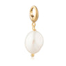 Gold Baroque Pearl Charm for Charm Bracelet | Pandora Compatible Charm