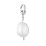 Silver Baroque Pearl Charm for Charm Bracelet | Pandora Compatible