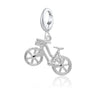 Silver Bicycle Charm | Silver Charms compatible with Pandora by Lily Charmed